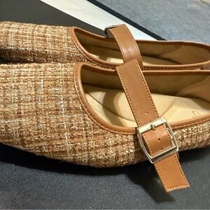 Brown Tweed Women's Shoes